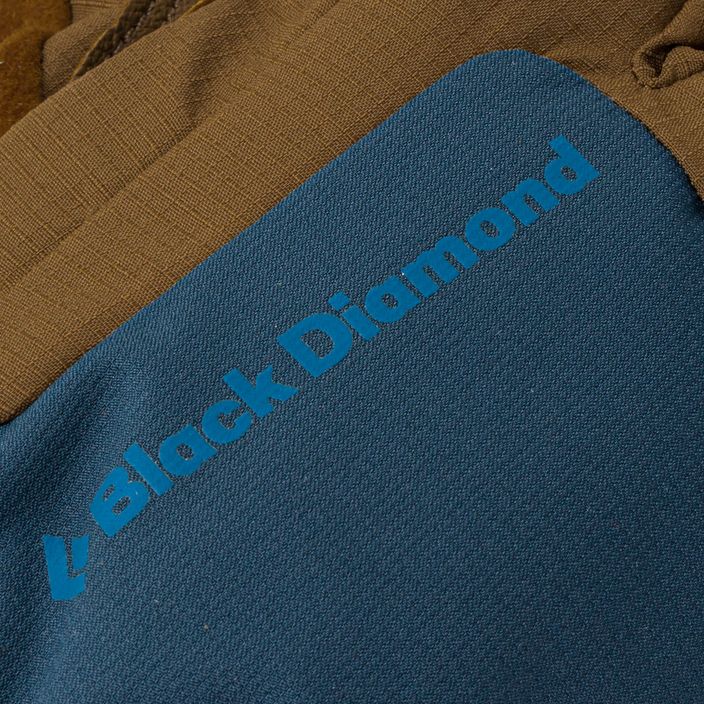 Skialpové rukavice Black Diamond Glissade modro-hnědé BD8018914022LG_1 4