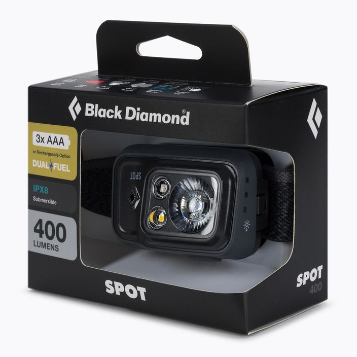 Čelovka Black Diamond Spot 400 šedá BD6206720004ALL1