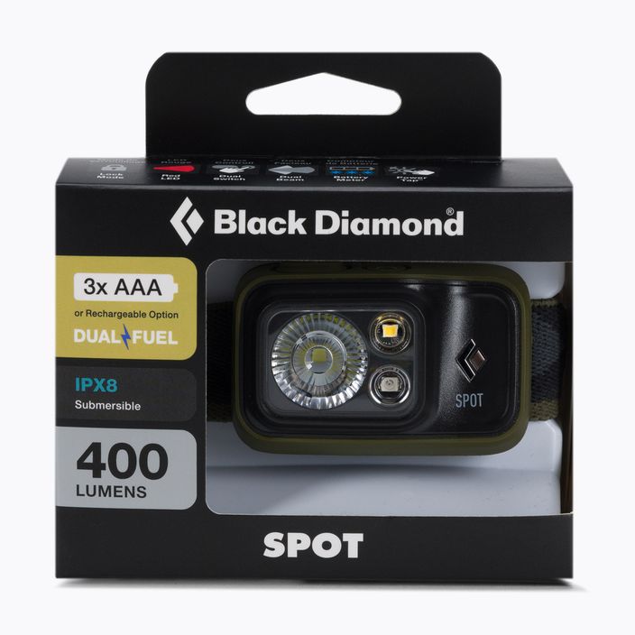 Čelovka Black Diamond Spot 400 zelená BD6206723002ALL1 2