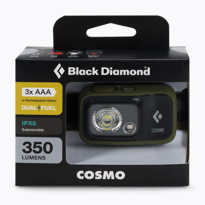 Čelovka Black Diamond Cosmo 350 zelená BD6206733002ALL1 2