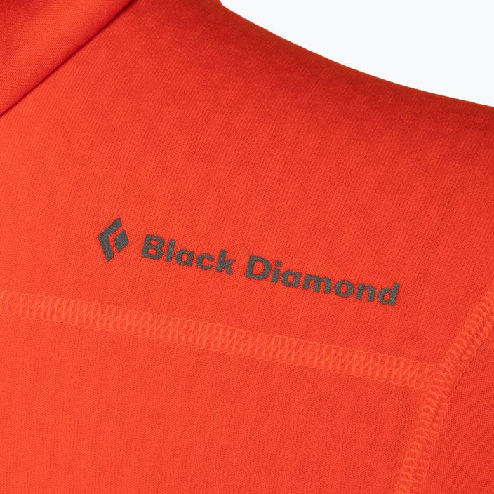Pánská trekingová mikina Black Diamond Coefficient Fleece Hoody červená AP7440208001 8