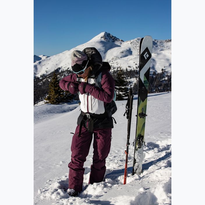 Dámské skialpové kalhoty Black Diamond Dawn Patrol fialové AP7430415016LRG1 13