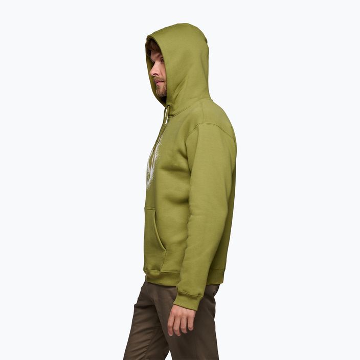 Pánská mikina Black Diamond Chalked Up 2.0 Po Hoody camp green 2