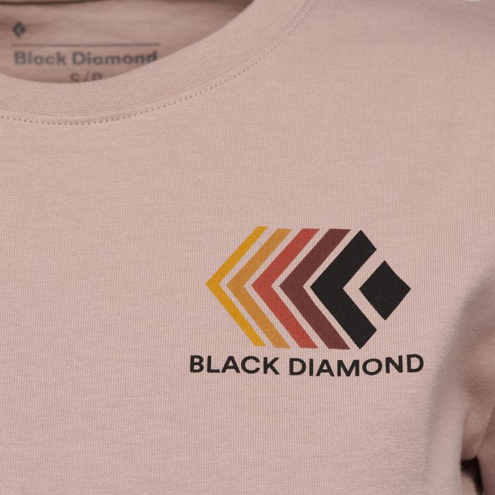 Dámské tričko Black Diamond Faded Crop pale mauve 6
