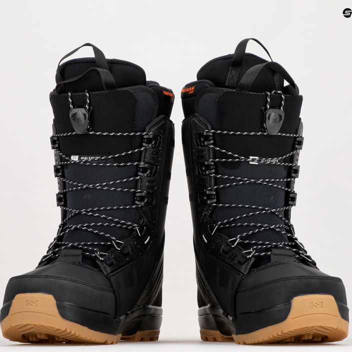 Pánské boty na snowboard Salomon Malamute black L41672300 16