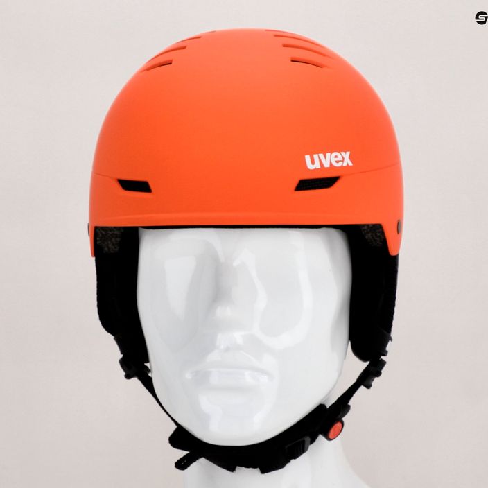 Lyžařská helma UVEX Wanted červená 56/6/306/5005 11