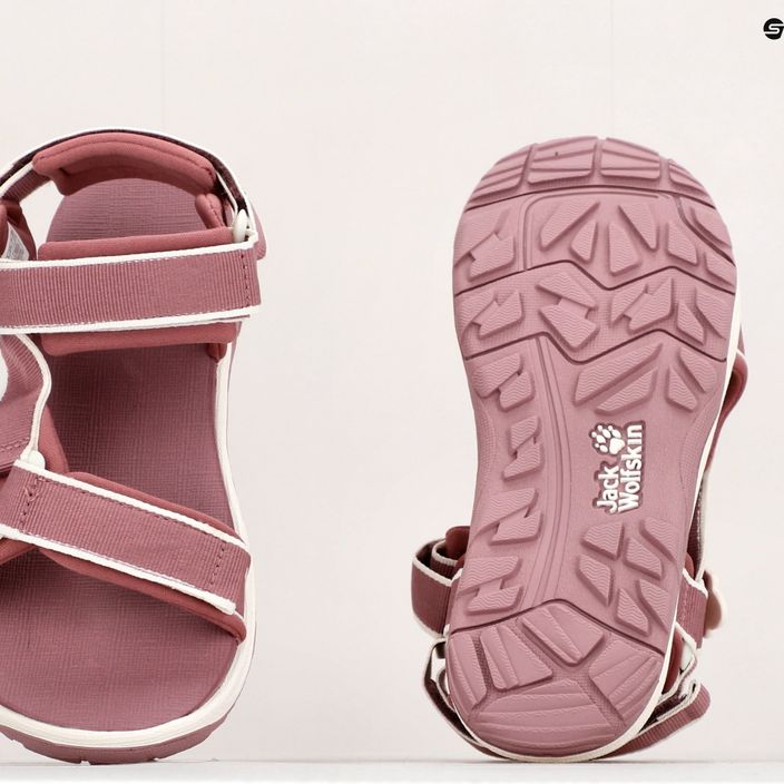 Dětské trekingové sandály  Jack Wolfskin Seven Seas 3 růžové 4040061 17