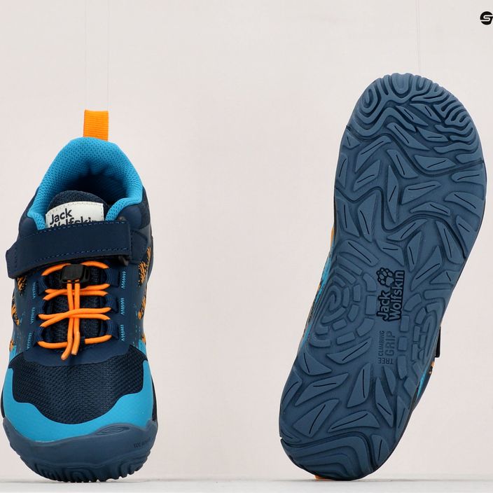 Dětské trekingové boty Jack Wolfskin Vili Action Low tmavě modré 4056851 12