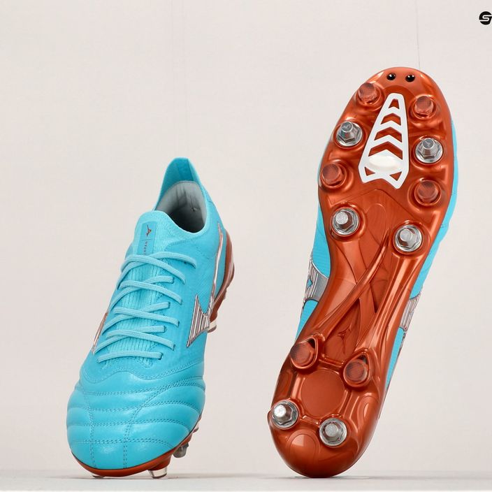 Fotbalové boty Mizuno Morelia Neo III Beta JP MD modré P1GC239025 14