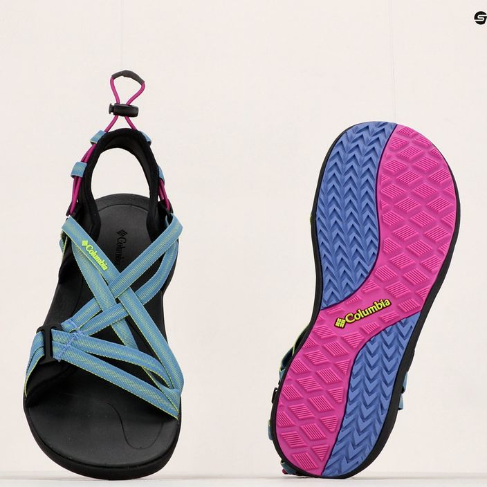 Dámské trekové sandály Columbia Sandal 458 black-blue 1889551 19