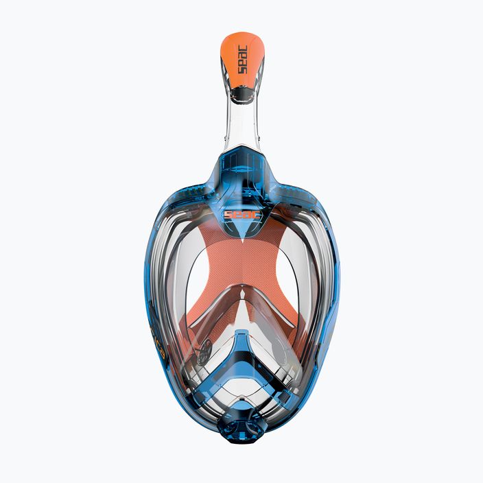 Celoobličejová šnorchlovací maska  SEAC Magica blue/orange 2