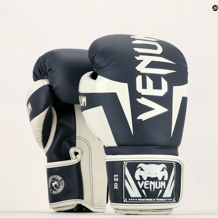 Modrobílé boxerské rukavice Venum Elite 1392 18
