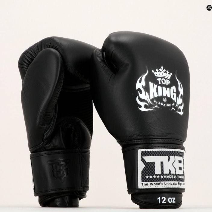 Boxerské rukavice Top King Muay Thai Ultimate Air černé TKBGAV 7