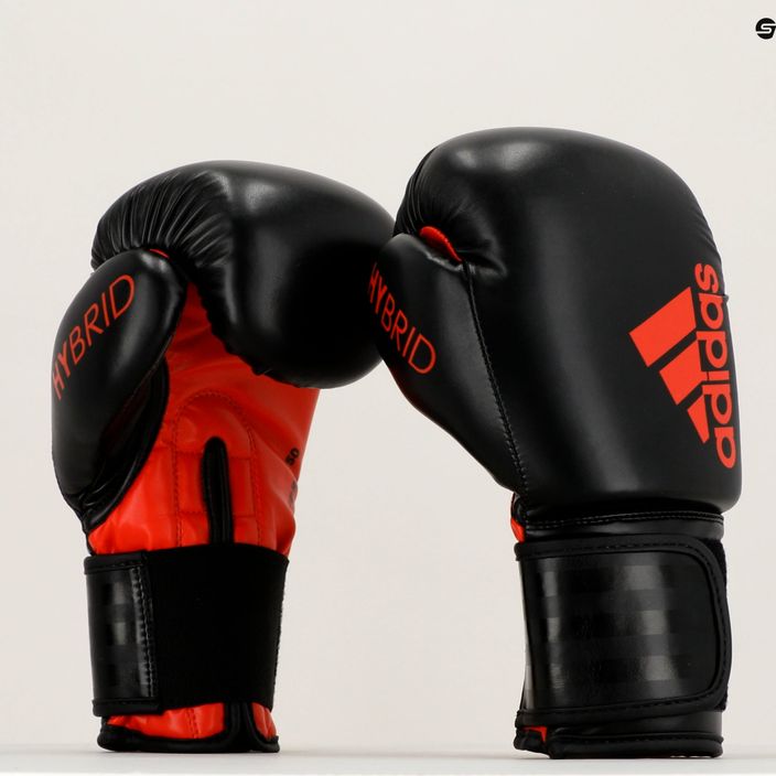 Boxerské rukavice Adidas Hybrid 50 černé ADIH50 13
