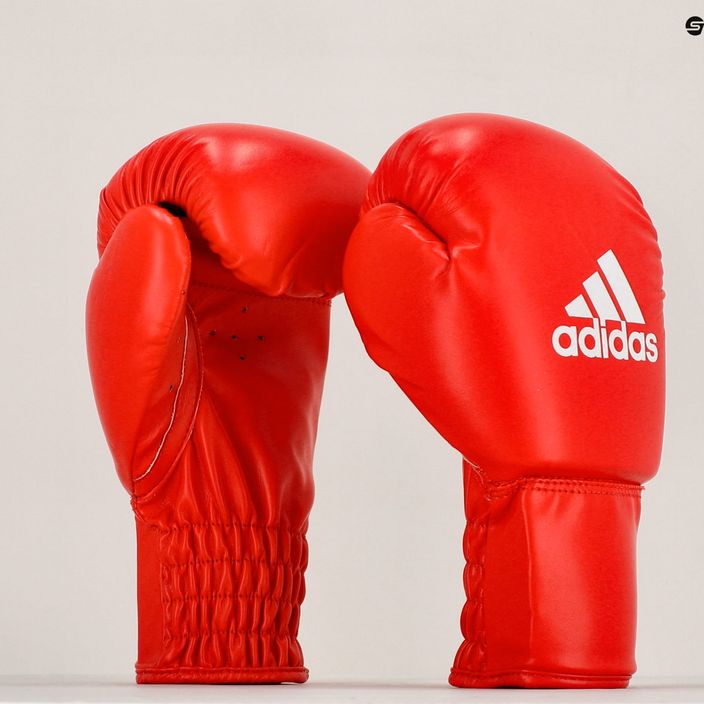 Dětské boxerské rukavice adidas Rookie červené ADIBK01 7