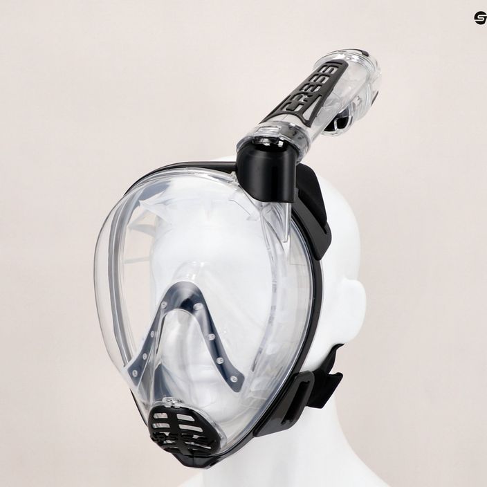 Celoobličejová maska Cressi Duke Dry pro šnorchlování černá XDT000050 6