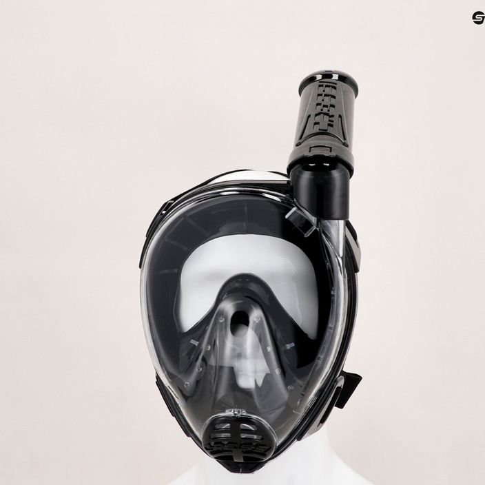 Celoobličejová maska Cressi Baron pro šnorchlování černá XDT025050 4
