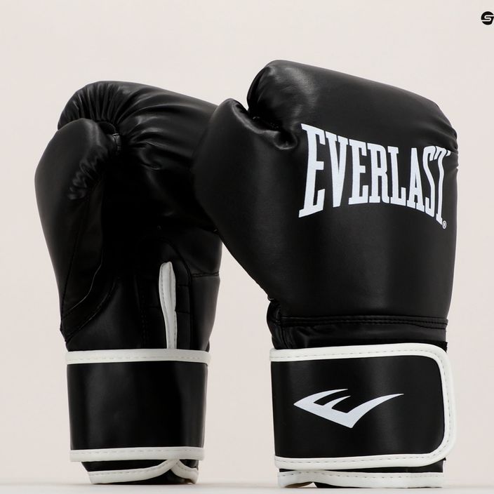 Pánské boxerské rukavice EVERLAST Core 2 černé EV2100 BLK-S/M 7