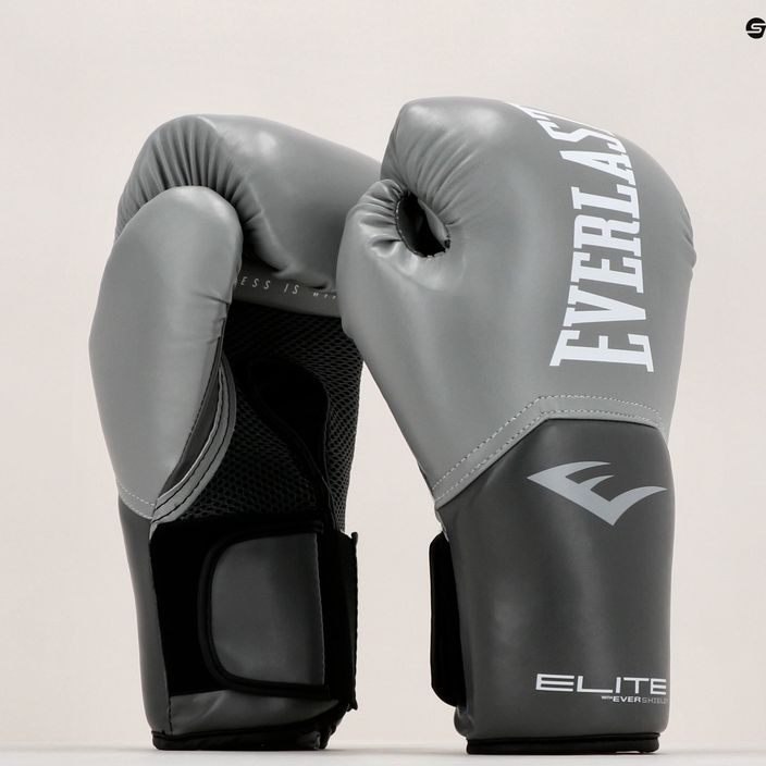 Boxerské rukavice EVERLAST Pro Style Elite 2 šedé EV2500 6