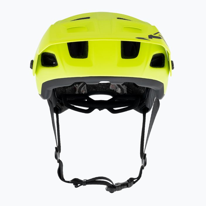 Cyklistická helma MET Terranova yellow 2