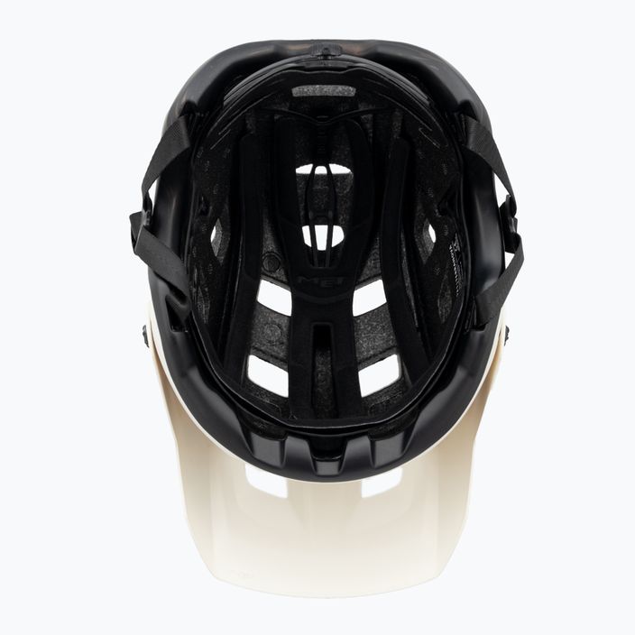 Cyklistická helma MET Terranova off white/bronze matt 5