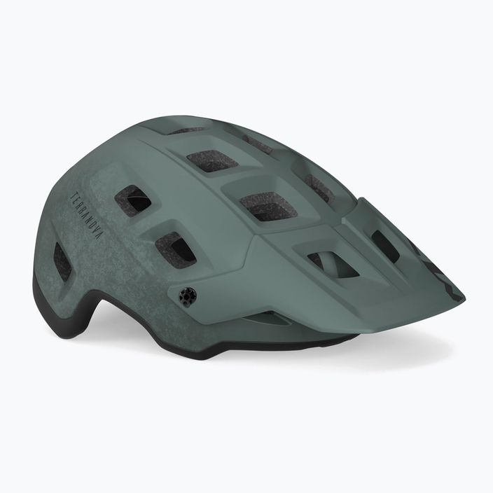 Cyklistická helma MET Terranova sage green/black matt 6