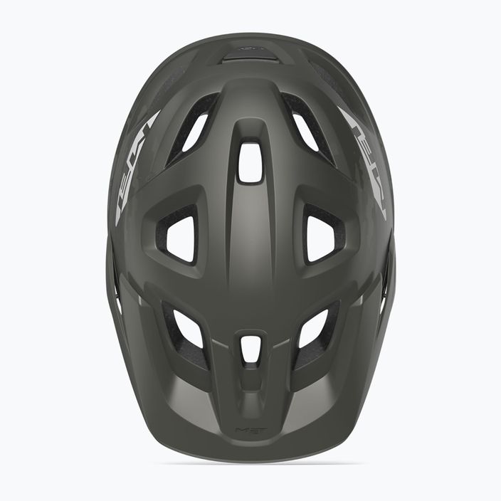 Cyklistická helma MET Echo titanium metalic matt 6