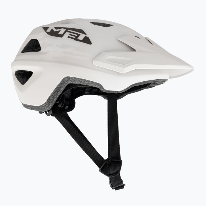 Cyklistická helma MET Echo off white/bronze matt 4
