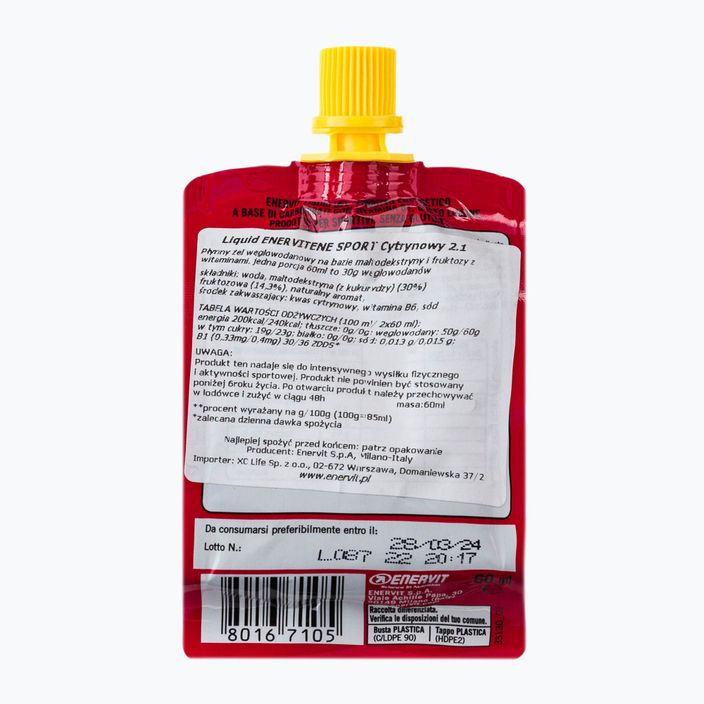 Energetický gel Enervit Liquid 60ml citron 98857 2