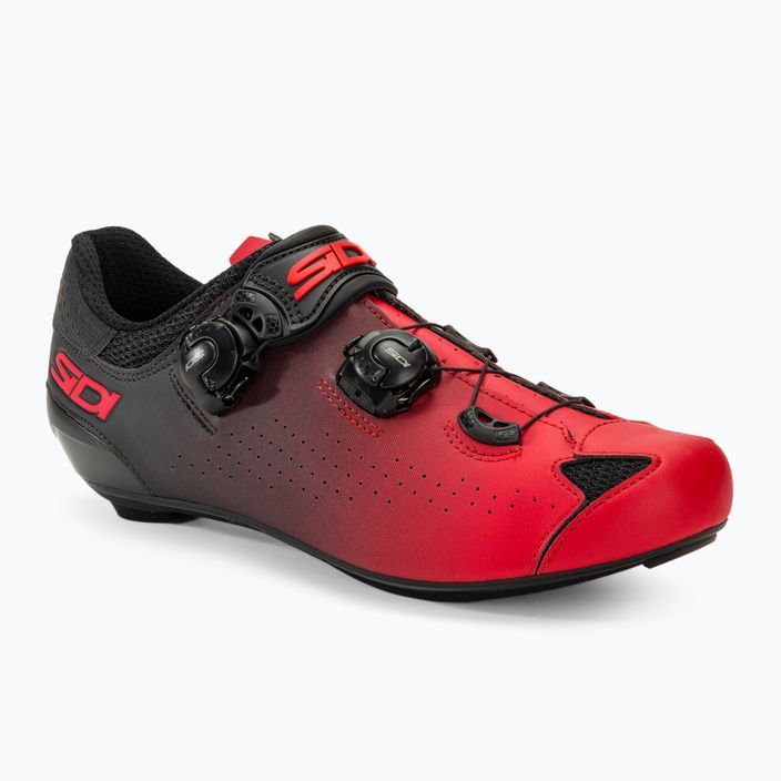 Pánské silniční tretry Sidi Genius 10 red/black