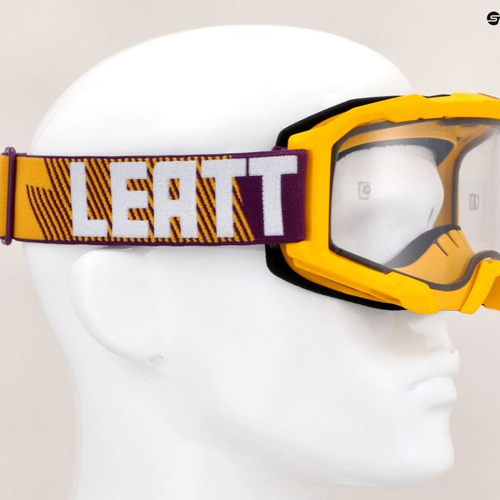 Cyklistické brýle Leatt Velocity 4.5 indigo / clear 8023020450 9