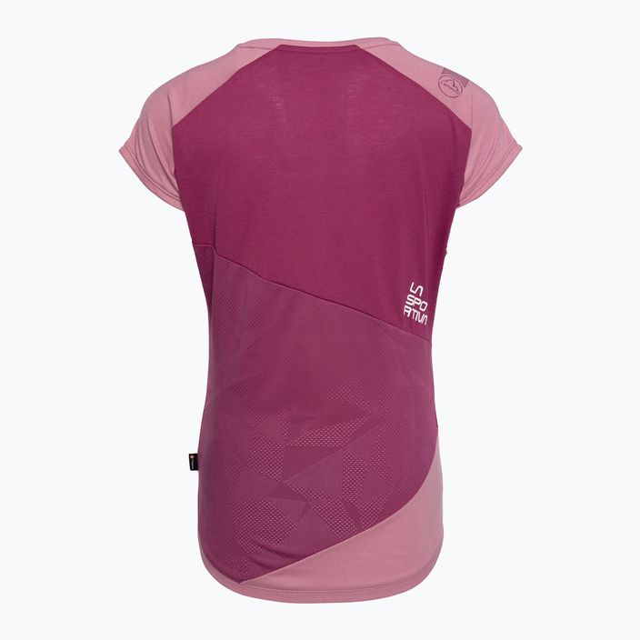 Dámské lezecké tričko La Sportiva Hold růžové O81502405 2