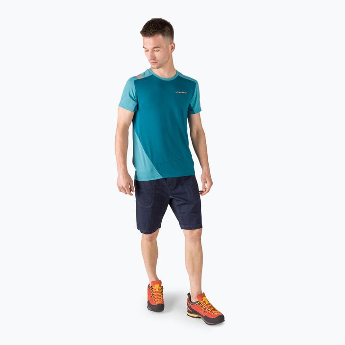 Pánské lezecké tričko La Sportiva Grip modré N87623624 2