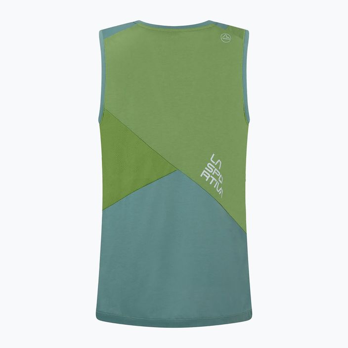 Pánské lezecké tričko La Sportiva Crimp Tank zelené N86718714 2