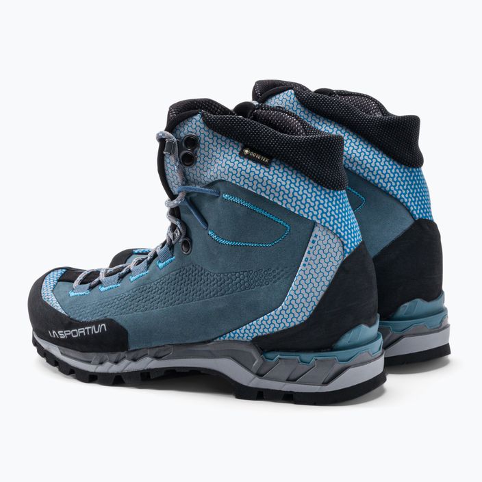 Dámské horolezecké boty La Sportiva Trango Tech Leather GTX modré 21T903624 3