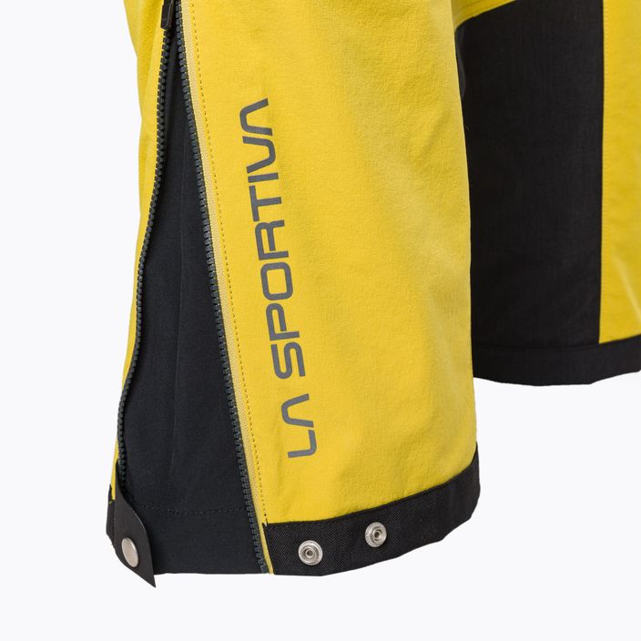 La Sportiva pánské softshellové kalhoty Excelsior žluté L61723723 4