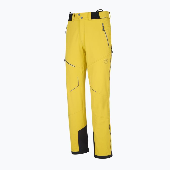 La Sportiva pánské softshellové kalhoty Excelsior žluté L61723723 5