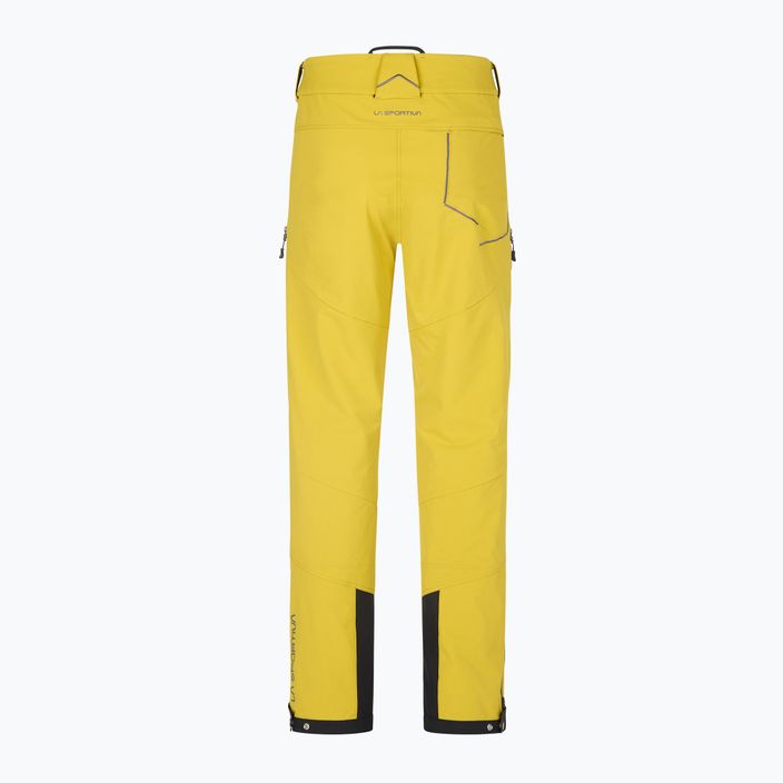 La Sportiva pánské softshellové kalhoty Excelsior žluté L61723723 6