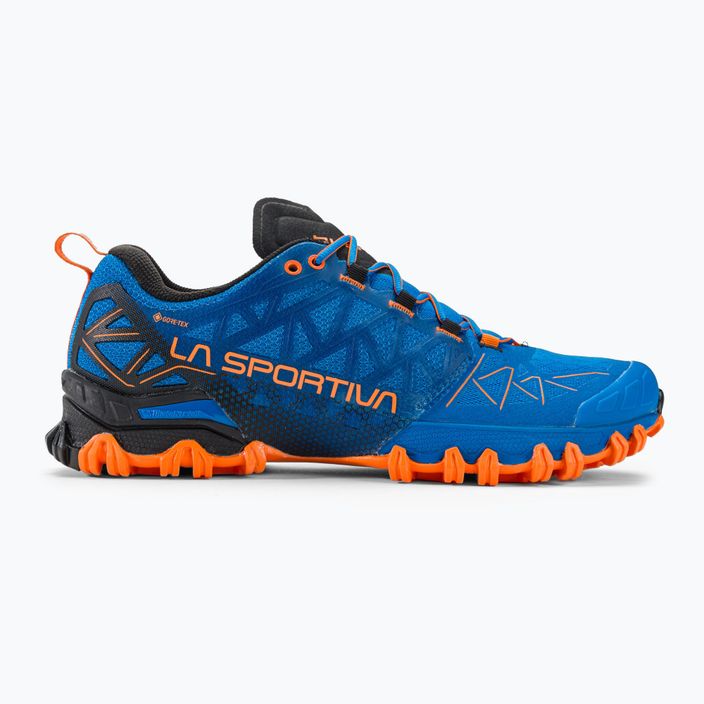 La Sportiva Bushido II GTX electric blue/tiger pánská běžecká obuv 2