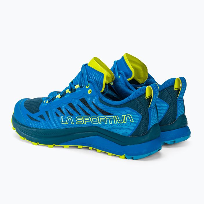 Pánské běžecké boty  La Sportiva Jackal II electric blue/lime punch 3
