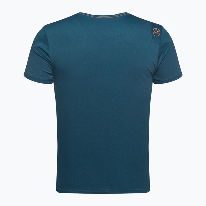 La Sportiva pánské horolezecké tričko Cinquecento navy blue N55639208 2