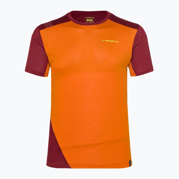 La Sportiva pánské lezecké tričko Grip oranžovo-červené N87208320 4