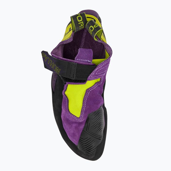 La Sportiva Python pánská lezecká obuv černo-fialová 20V500729 6