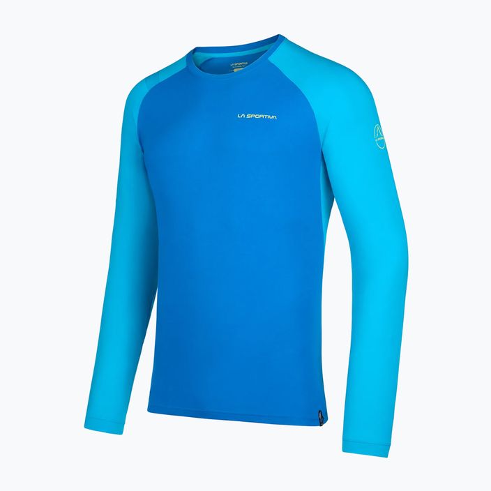 Pánské trekové tričko La Sportiva Back Logo electric blue/maui 5
