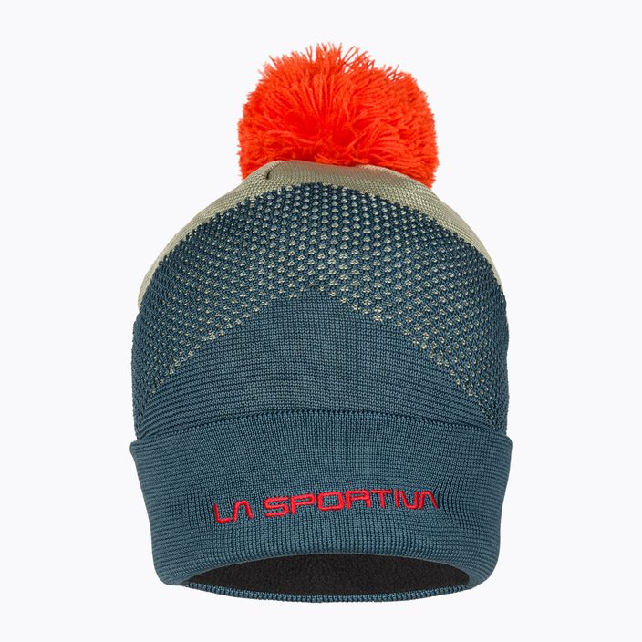 La Sportiva Knitty Beanie storm blue/tea zimní čepice 2