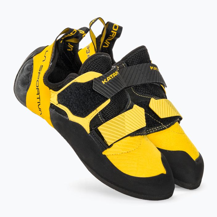 Pánská lezecká obuv La Sportiva Katana yellow/black 4