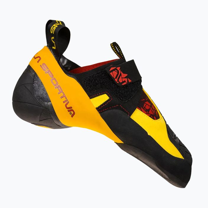 La Sportiva pánská lezecká obuv Skwama black/yellow 7