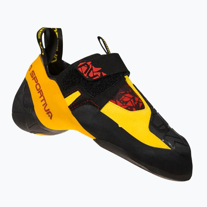 La Sportiva pánská lezecká obuv Skwama black/yellow 8