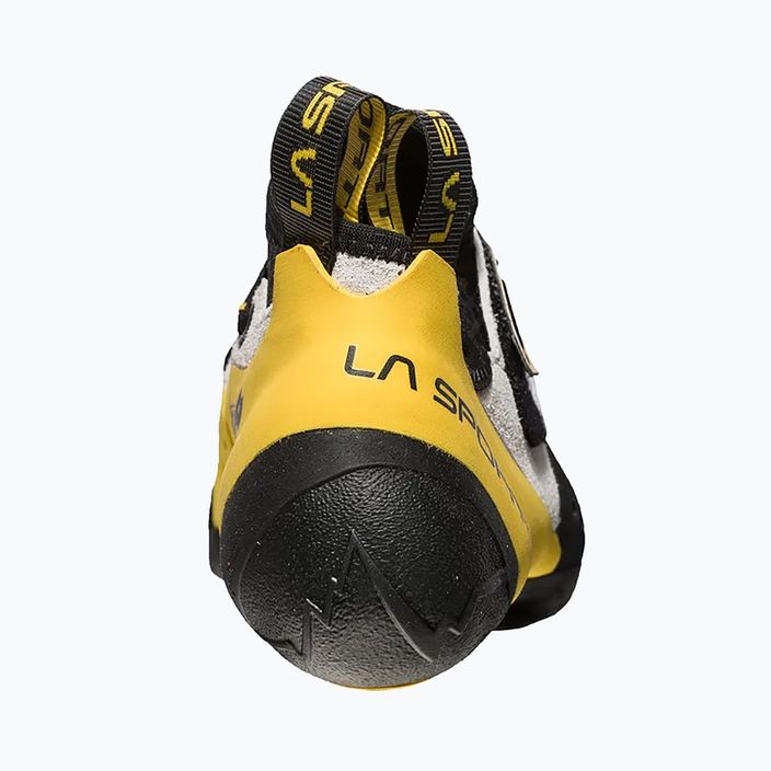 La Sportiva pánská lezecká obuv Solution bílo-žlutá 20G000100 15