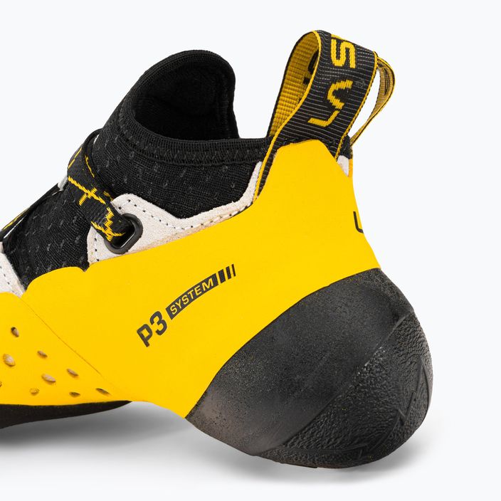 La Sportiva pánská lezecká obuv Solution bílo-žlutá 20G000100 10